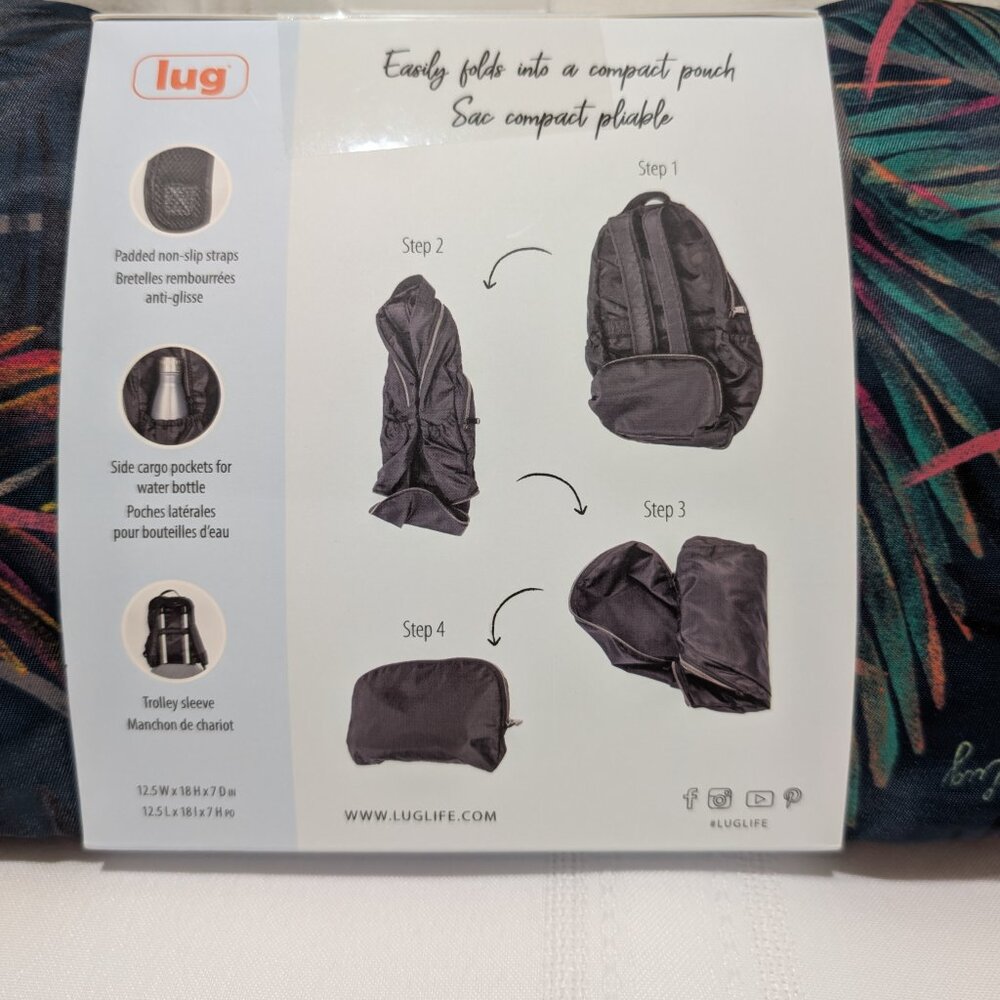 Lug Echo SE Packable Backpack - Tropical Multi - Picture 3 of 13